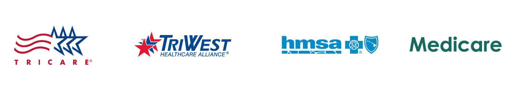 Tricare, TriWest Healthcare Alliance, HMSA, Medicare